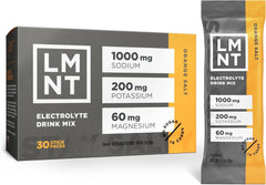 LMNT Zero Sugar Electrolytes - Orange Salt | Drink Mix | 30-Count